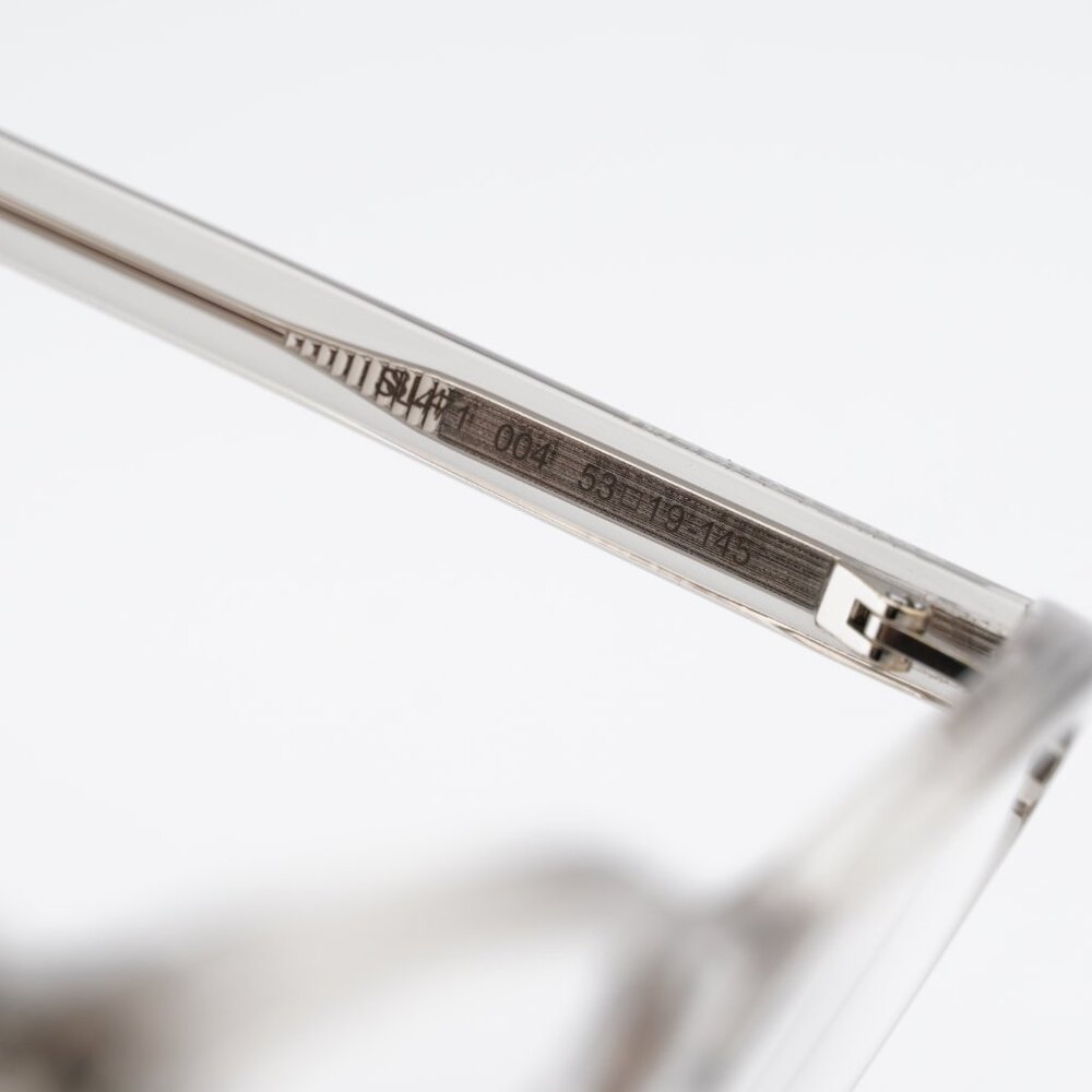 Saint Laurent SL471 004 Round Eyeglasses Transparent Beige 53mm Frame - Picture 6 of 10